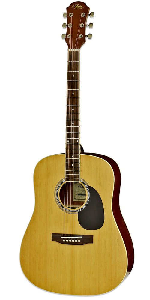 Aria-ADW-15-Acoustic-Guitar Aria ADW-01 Acoustic Guitar Natural