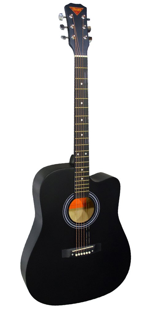 Dream AC41 Obsidian Black Acoustic Guitar
