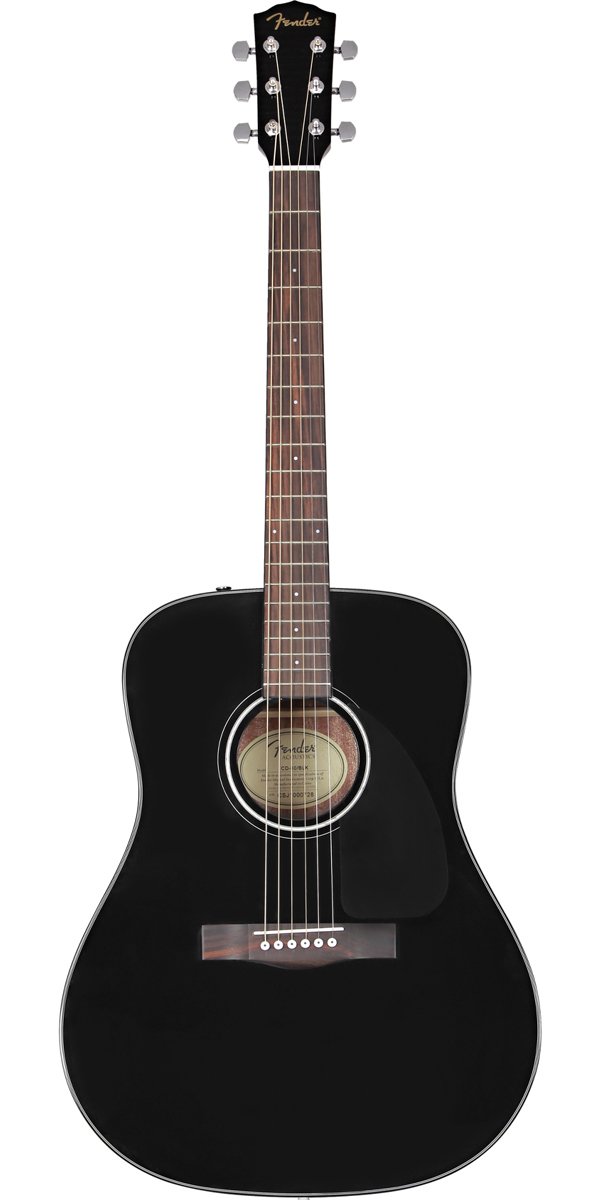 Fender CD-60 Dreadnought V3 Black
