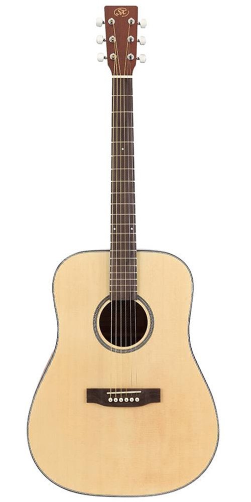 SX-SD304-Acoustic-Guitar-Natural (1) SX SD304 Acoustic Guitar