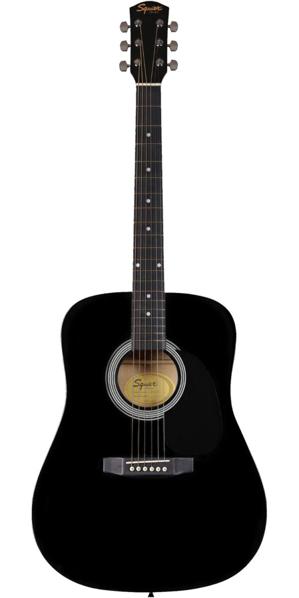 Squier by Fender SA-105 Acoustic Guitar Black