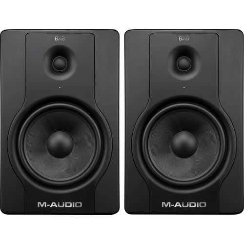 1355400024_IMG_294926 M-Audio BX8 D2 130W 8″ Two-Way Active Studio Monitor (Pair)