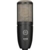 AKG P220 Cardioid Condenser Studio Microphone (Black)