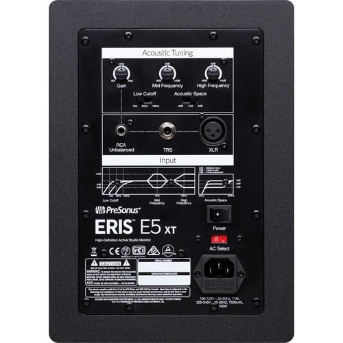 PreSonus Eris E5 XT Two-Way Active 5″ Studio Monitors