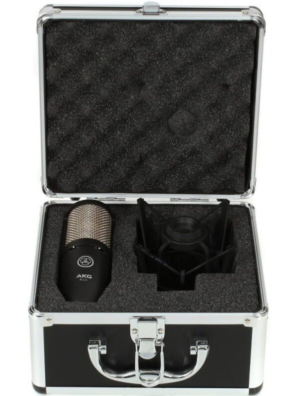 AKG P220 Cardioid Condenser Studio Microphone (Black)