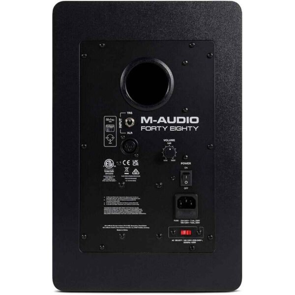 M-Audio Forty Eighty 8-inch Powered Studio Monitor – Pair