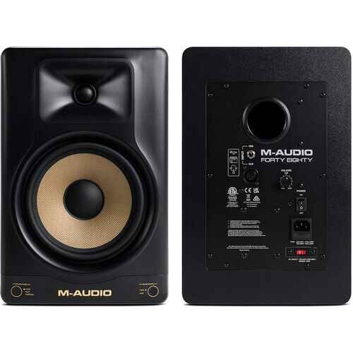 M-Audio Forty Eighty 8-inch Powered Studio Monitor – Pair