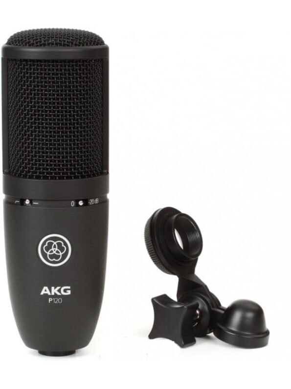 AKG P120 Cardioid Condenser Microphone – Black