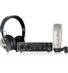 Behringer U-Phoria Studio Pro Recording Bundle