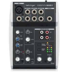 Behringer Xenyx 502S 5-channel Analog Mixer with Streaming Interface