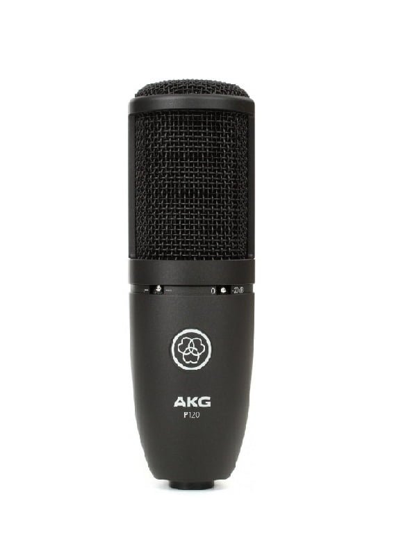 AKG P120 Cardioid Condenser Microphone – Black