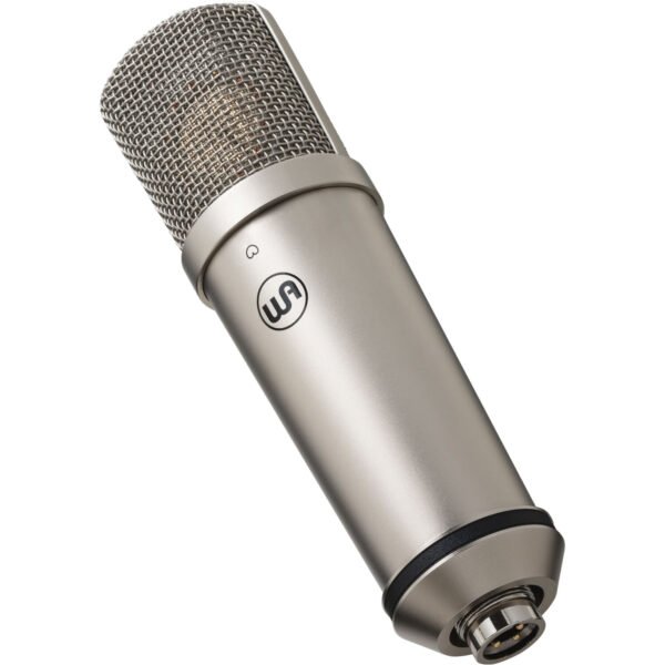 Warm-Audio_WA-87jr_SE_b Warm Audio WA-87jr SE Large-Diaphragm Cardioid Condenser Microphone (Nickel)