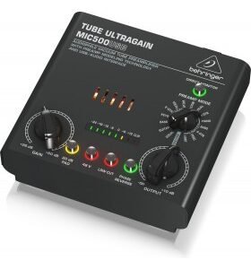 Behringer MIC500USB Audiophile Vacuum Tube Preamplifier