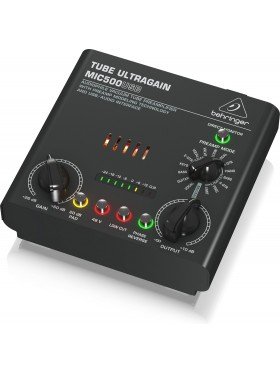 Behringer MIC500USB Audiophile Vacuum Tube Preamplifier