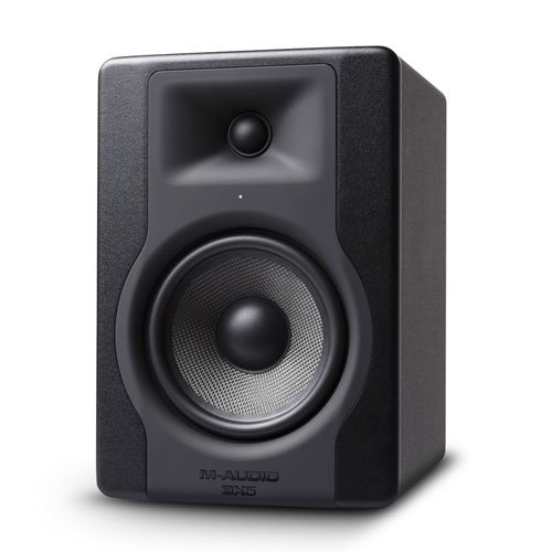bx5d3-1 M-Audio BX5 D3 5″ Powered Studio Monitor 100W (Single)