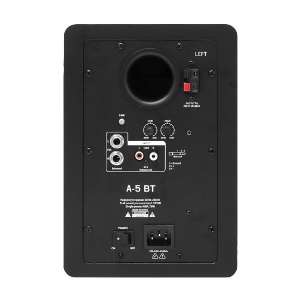 Tonetech A5 5 Inch Wireless Bluetooth Speaker (1 Active + 1 Passive) 70W Pair